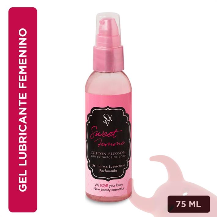  Gel lubricante femenino hipoalergenico y perfumado 75ml 